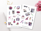 Preview: Makeup Sticker Set